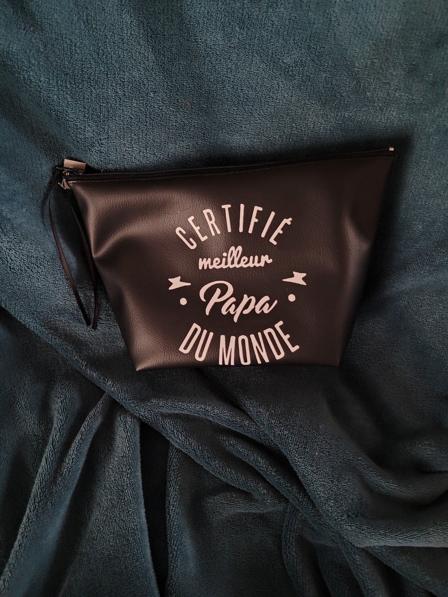 PP18 Trousse toilette Certifié meilleur Papa du monde