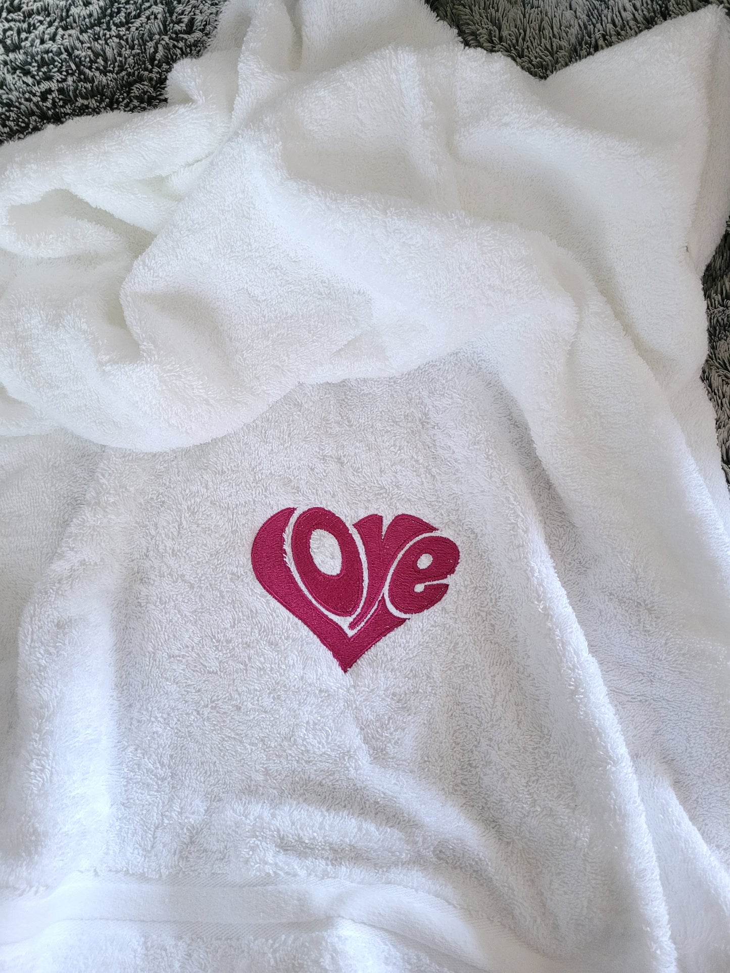 DD7 Drap de douche love