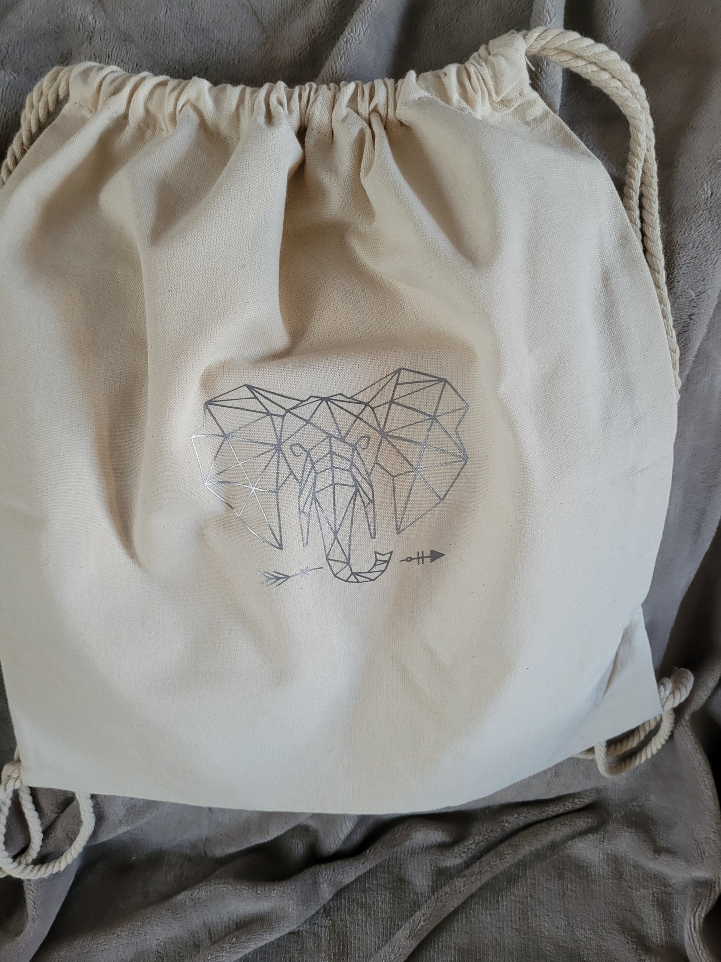 SP1 Sac pochon éléphant