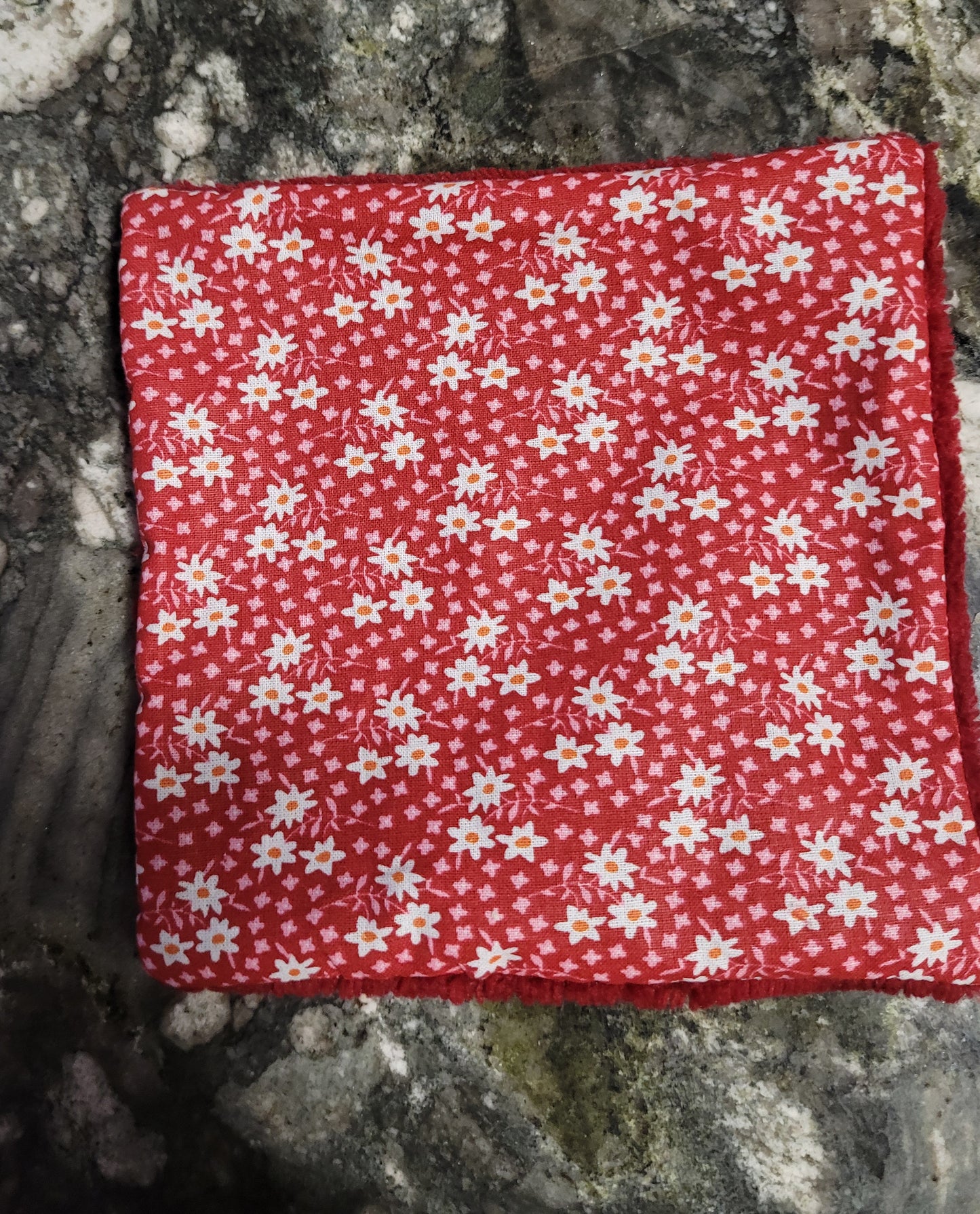 LE22 Lingette lavable fleurs
