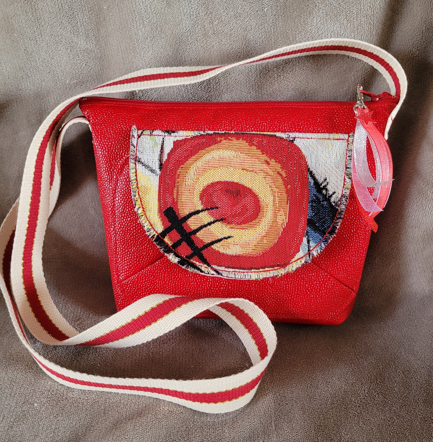 S1 Sac bandoulière rouge