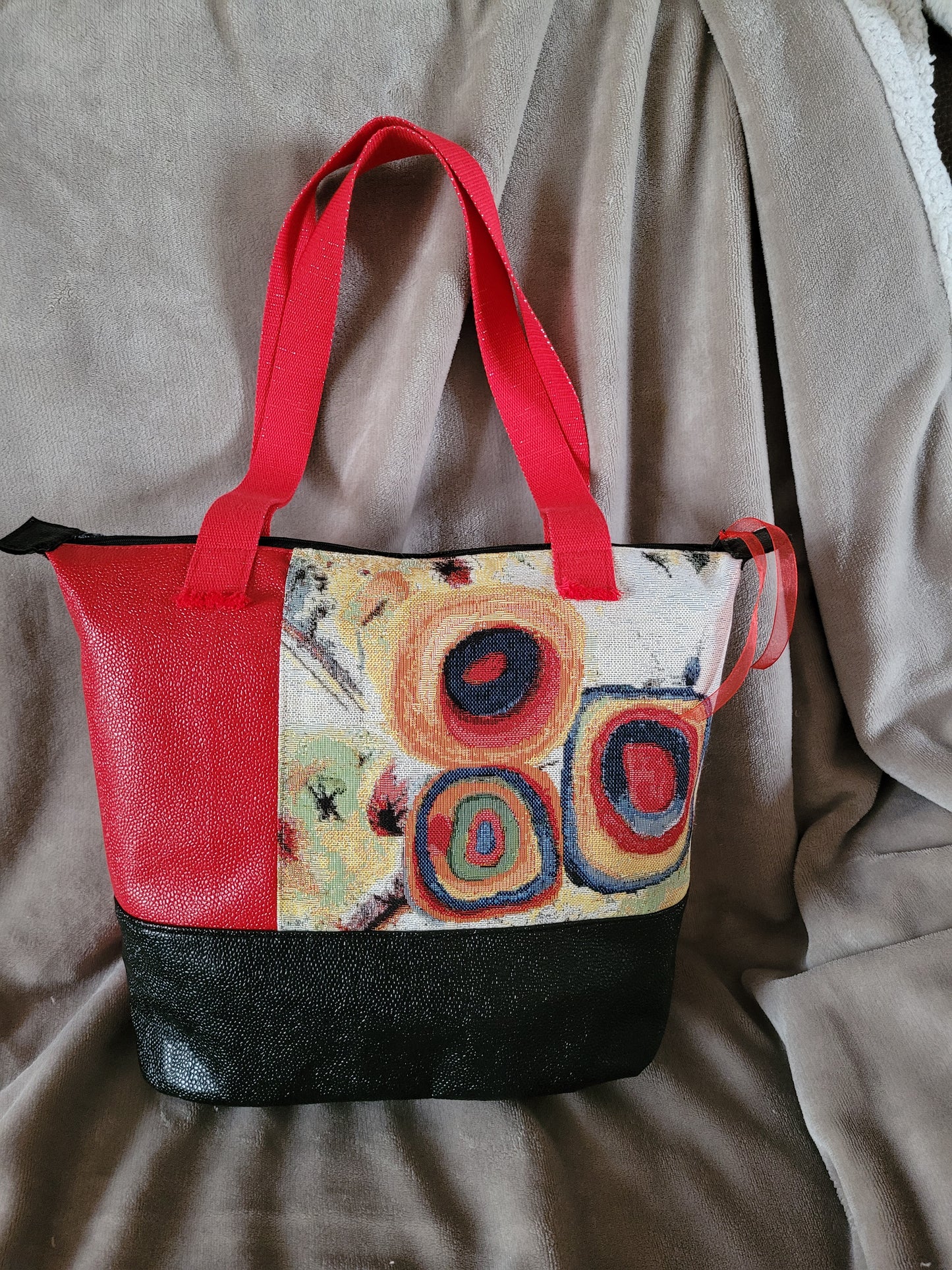S22 SOLDE Sac ton rouge et noir