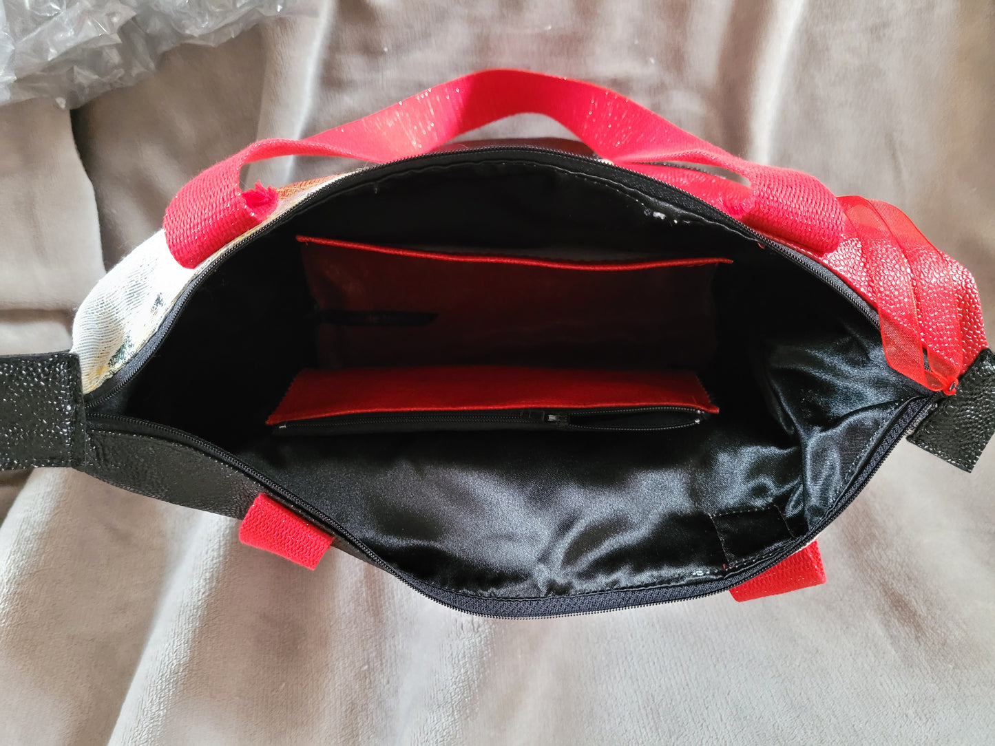S22 SOLDE Sac ton rouge et noir