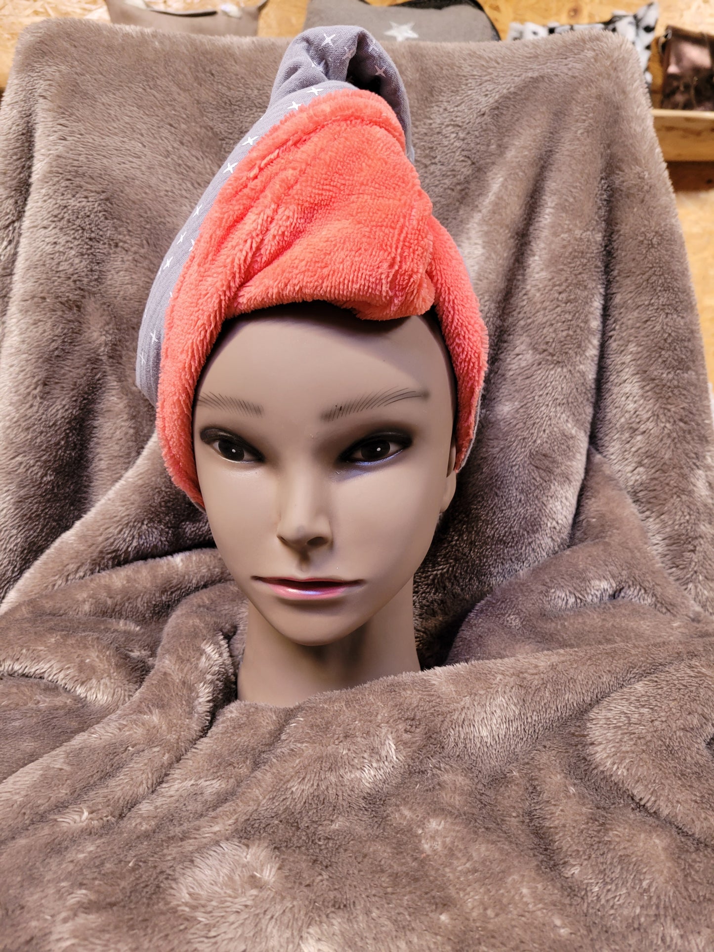 SEC1 Serviette cheveux