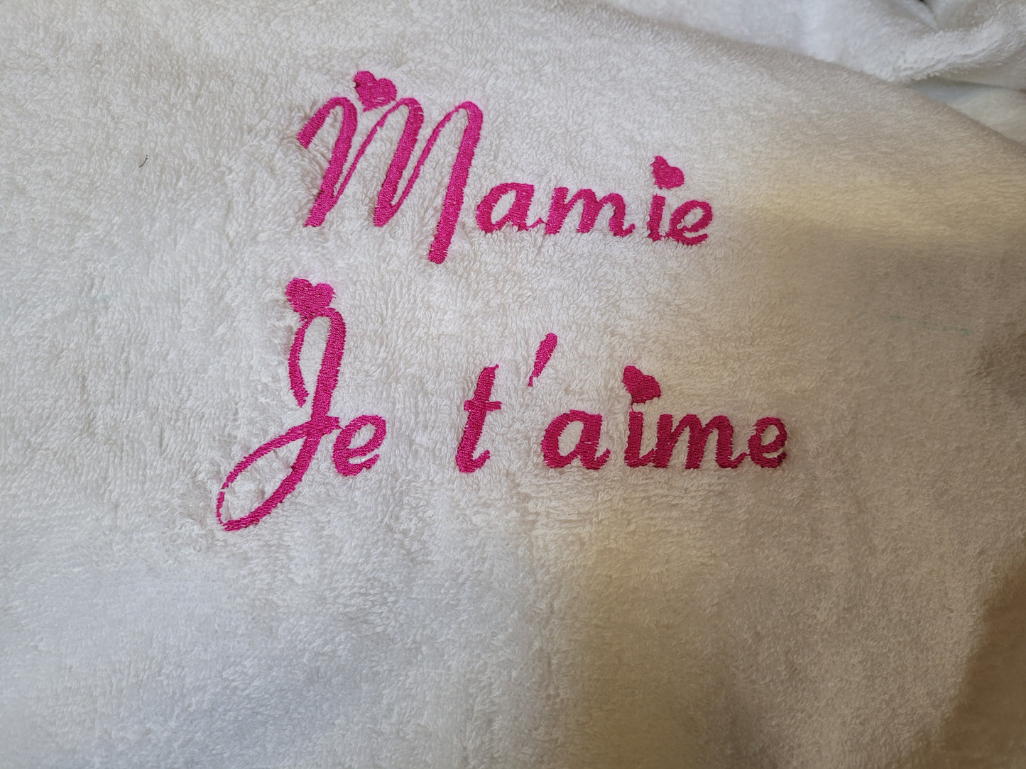 DD20 Drap de douche Mamie