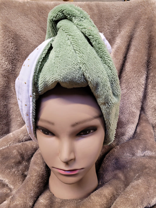 SEC6 Serviette cheveux