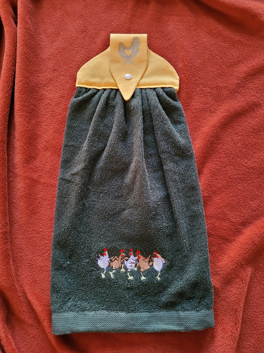 PTEM19 Essuie main de Pâques🐔