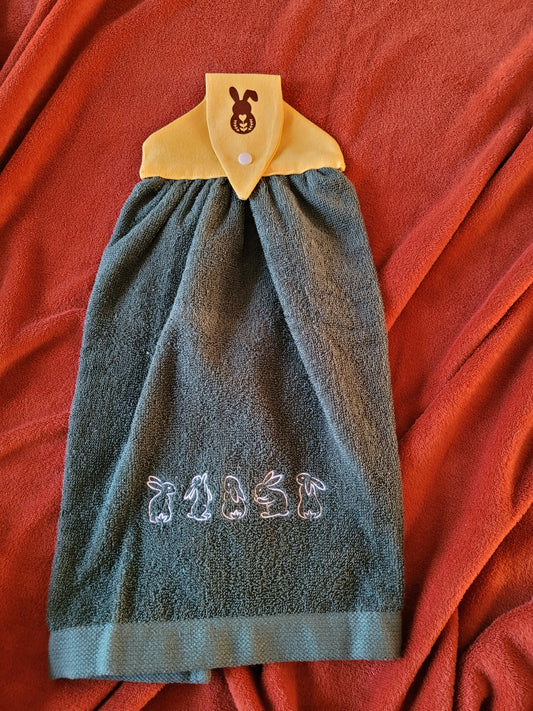 PTEM17 Essuie main de Pâques🐰